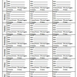 Image Result For Printable Dash Diet Phase 1 Forms Dash