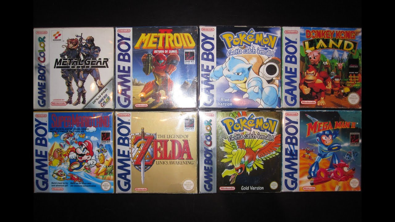 My Game Boy GB Color Collection Revisited YouTube