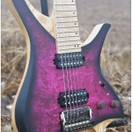 NK Headless 7 Strings Headless Electric Guitar Purple