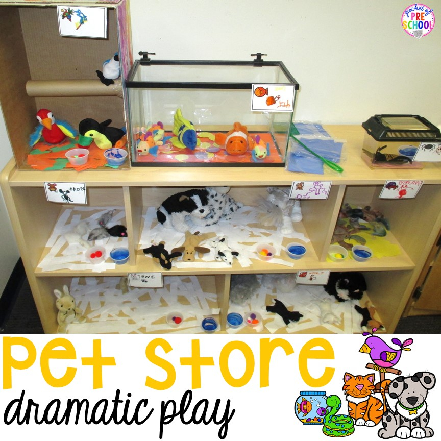 Pet Store Dramatic Play Pocket Of Preschool