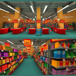 Supermarket Interior 3D Urban Unity Asset Store In