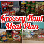 2 Week Grocery Haul On A Budget Meal Plan YouTube