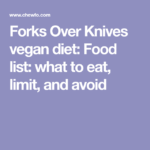 Forks Over Knives Vegan Diet Food List What To Eat Limit And Avoid